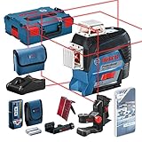 Bosch Professional Linienlaser GLL 3-80 C & Empfänger Set